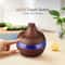 Wood Grain Aromatherapy Diffuser Ultrasonic Air Humidifier With Remote Control 0