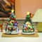 Christmas Tree Music Box With Rotating Train Holiday Decoration Gift 2