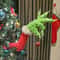 Elf Arms Christmas Tree Decoration Furry Hanging Ornament For Holiday Decor 1