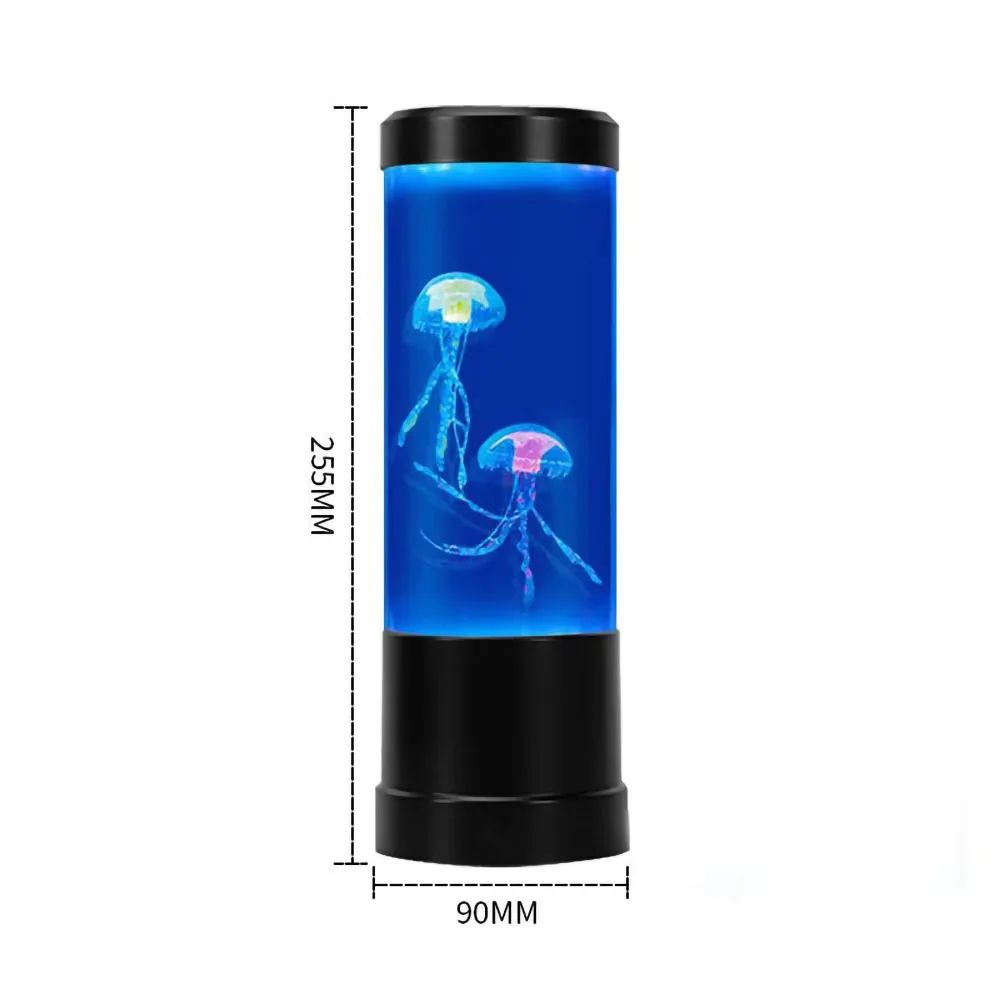 LED Jellyfish Aquarium Lamp Color Changing Night Light Relaxing Mood Lamp 8