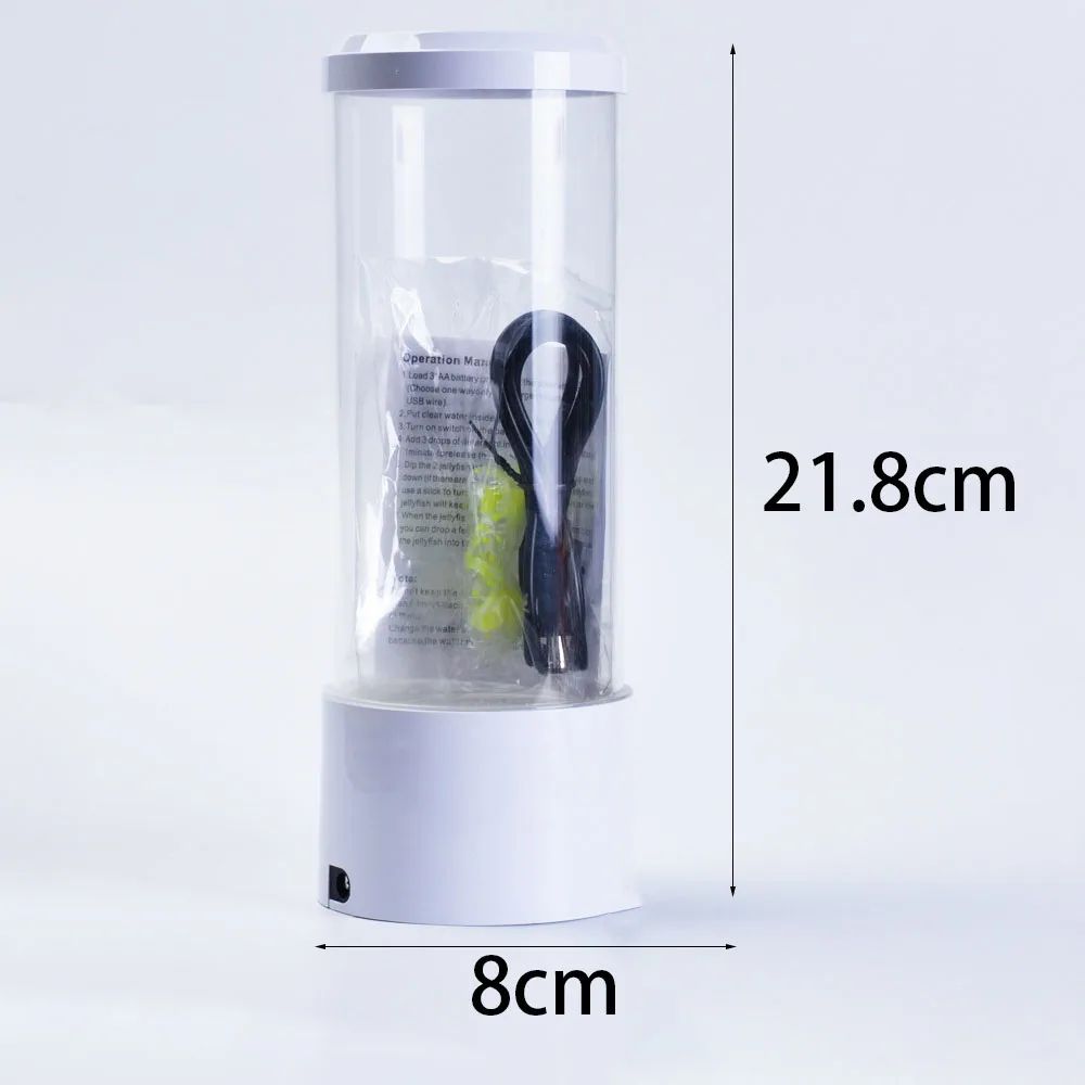 LED Jellyfish Aquarium Lamp Color Changing Night Light Relaxing Mood Lamp 6