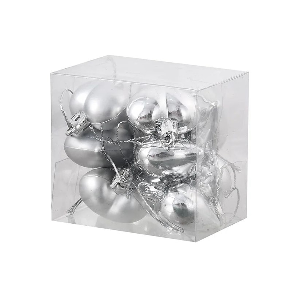 Romantic Heart Ball Ornament Hanging Valentine Decor Gift 8