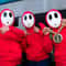 Shy Guy Cosplay Mask Funny Cartoon Costume Party Mask 5