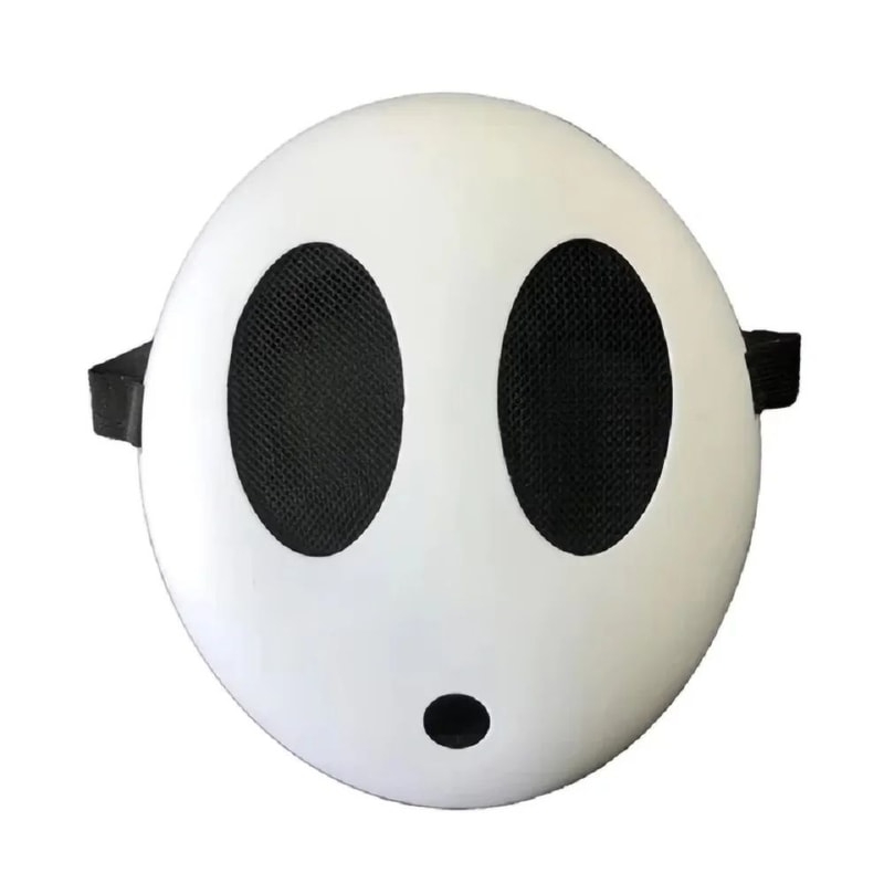 Shy Guy Cosplay Mask Funny Cartoon Costume Party Mask 7