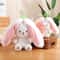 Cute Rabbit Plush Toy Soft Strawberry Bunny Stuffed Animal 2