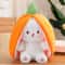 Cute Rabbit Plush Toy Soft Strawberry Bunny Stuffed Animal 6