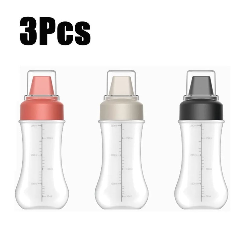 Squeeze Sauce Bottle 350ml Easy Dispensing Condiment Container 6