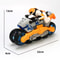 Transforming Stunt Motorcycle Toy 360 Rotating Light Music Car 5