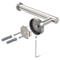 Stainless Steel Toilet Paper Holder Wall Mount Bathroom Tissue Rack 2
