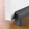 Under Door Draft Stopper Adhesive Seal Strip Noise Dust Blocker 0