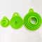 Silicone Funnel Set Collapsible Kitchen Funnel For Bottles 3 Pack 8
