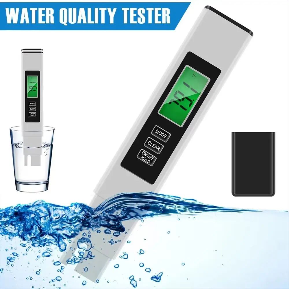 Digital TDS Water Tester Portable Water Quality Meter With Case 5