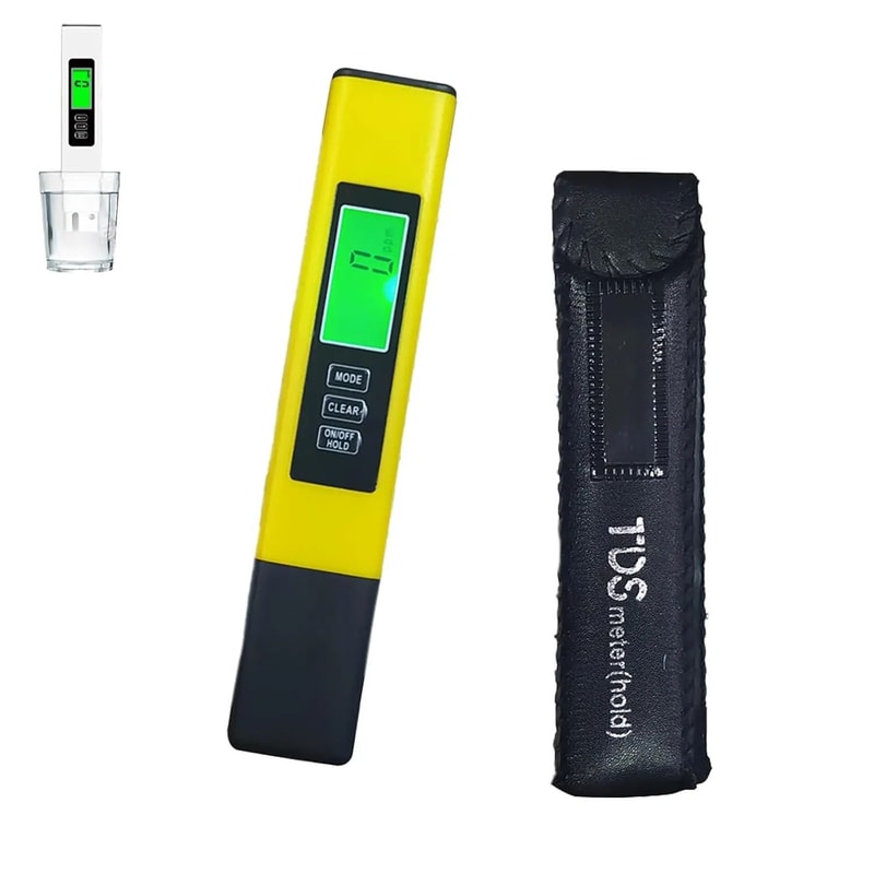 Digital TDS Water Tester Portable Water Quality Meter With Case 6