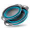 Collapsible Silicone Colander Space Saving Kitchen Strainer Basket 0
