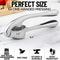 Stainless Steel Garlic Press Rocker Crusher And Mincer Tool 4