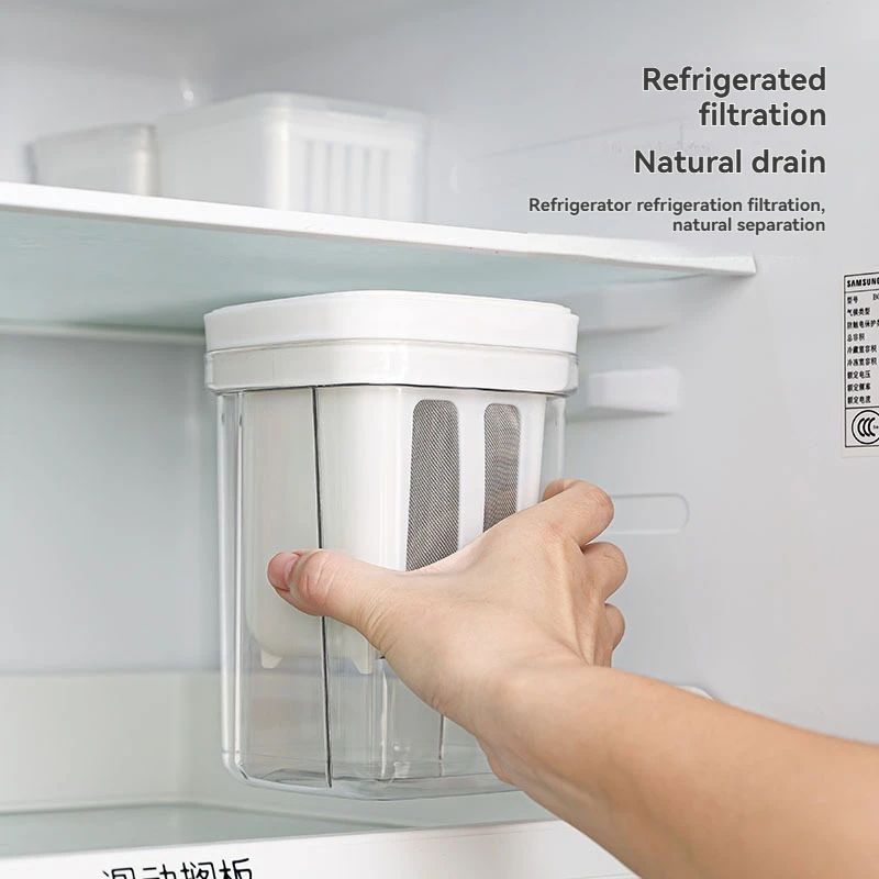 Greek Yogurt Strainer Maker With Storage Container And Whey Separator 1