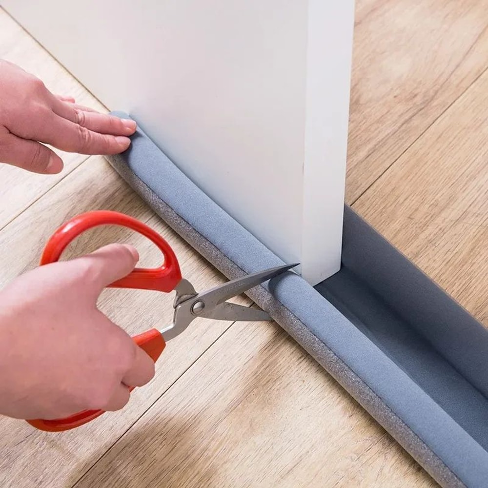 Door Draft Stopper Seal Strip For Soundproofing And Insulation 0