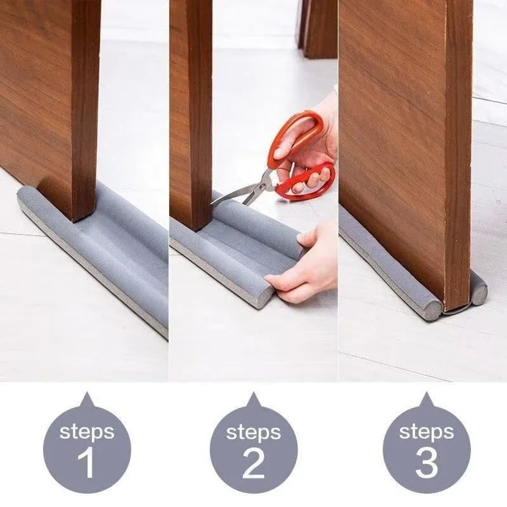 Door Draft Stopper Seal Strip For Soundproofing And Insulation 1