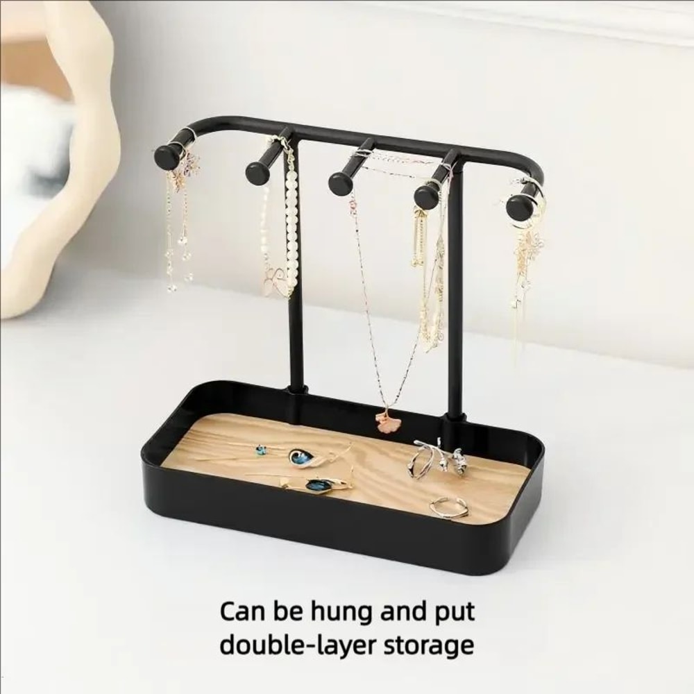 Jewelry Display Organizer Stand For Earrings Necklaces And Rings 2