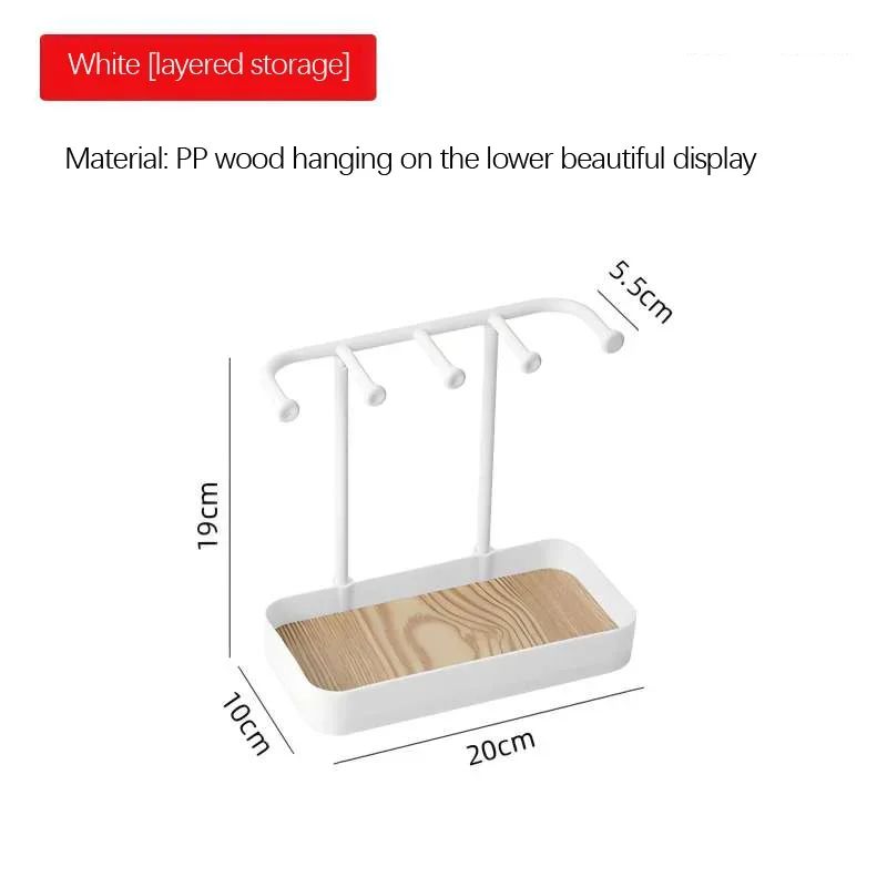 Jewelry Display Organizer Stand For Earrings Necklaces And Rings 4