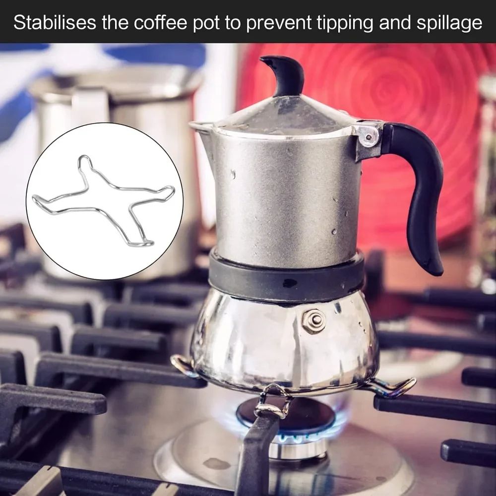 Stainless Steel Gas Stove Support Stand For Small Pots And Heat Diffusion 1