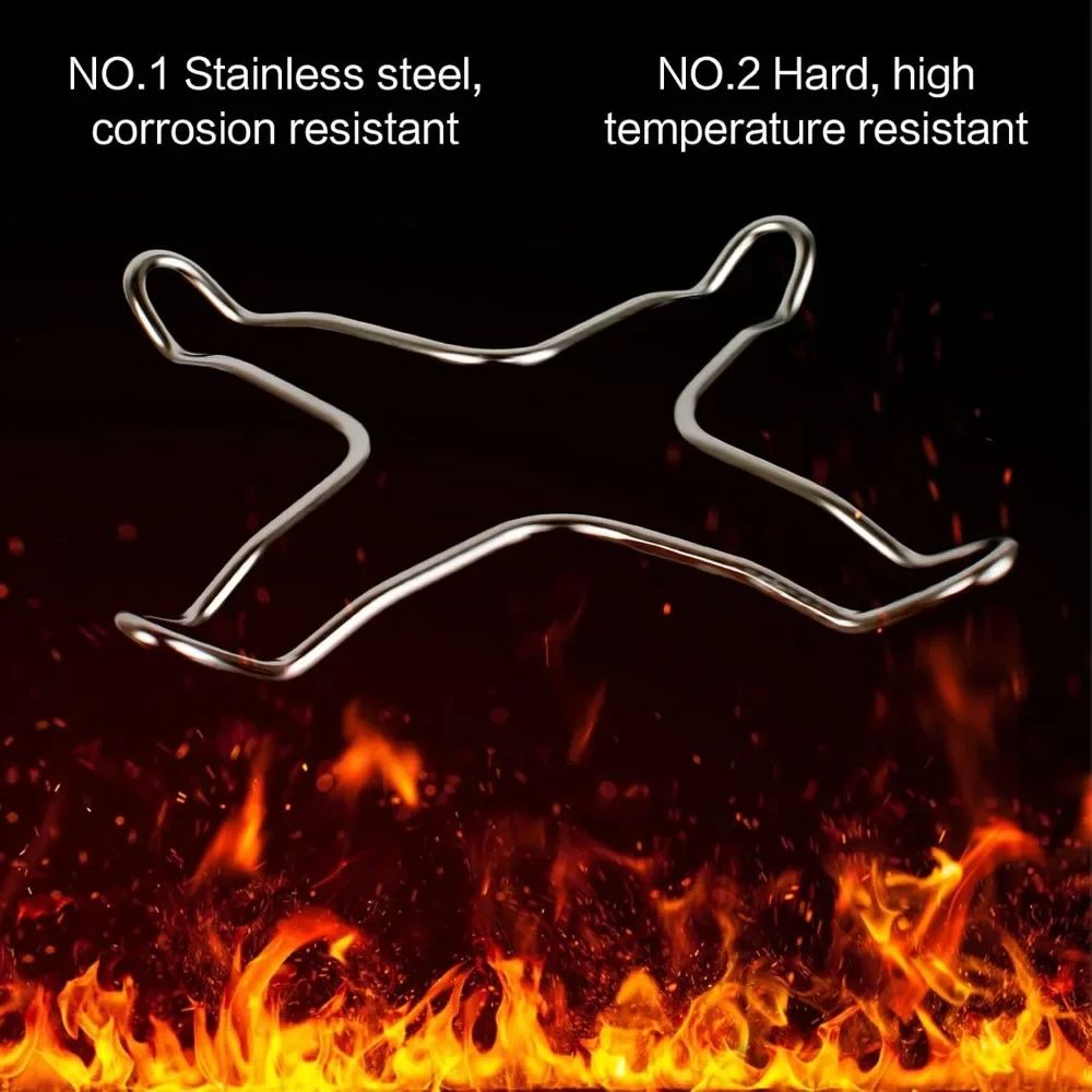 Stainless Steel Gas Stove Support Stand For Small Pots And Heat Diffusion 3