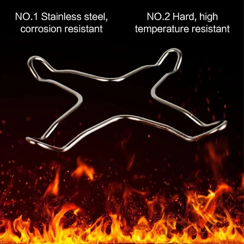 Stainless Steel Gas Stove Support Stand For Small Pots And Heat Diffusion 3