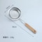 Stainless Steel Skimmer Ladle With Wooden Handle For Oil And Food Straining 6
