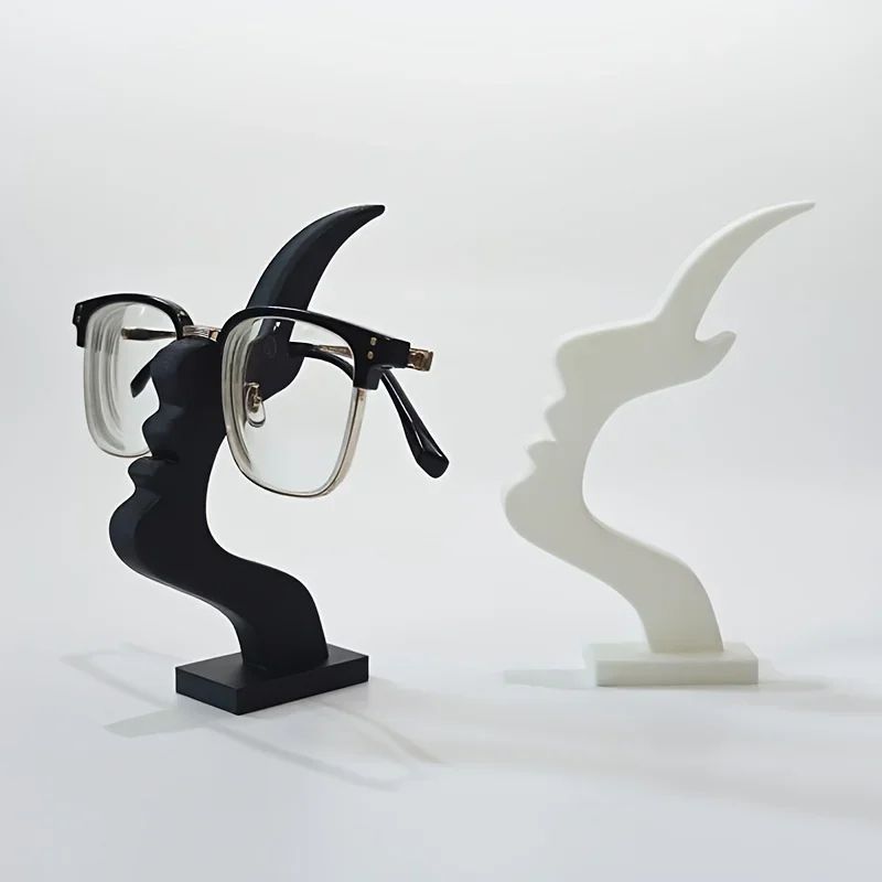 Eyeglass Holder Stand Face Design For Desk And Nightstand Storage 3
