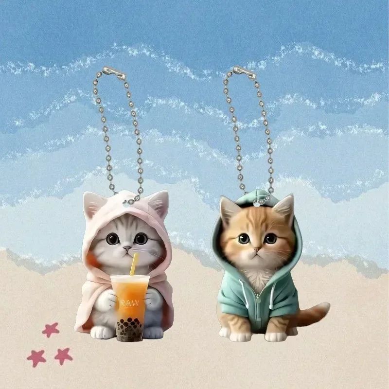 Cute Cat Car Air Freshener Vent Clip With Long Lasting Fragrance 3