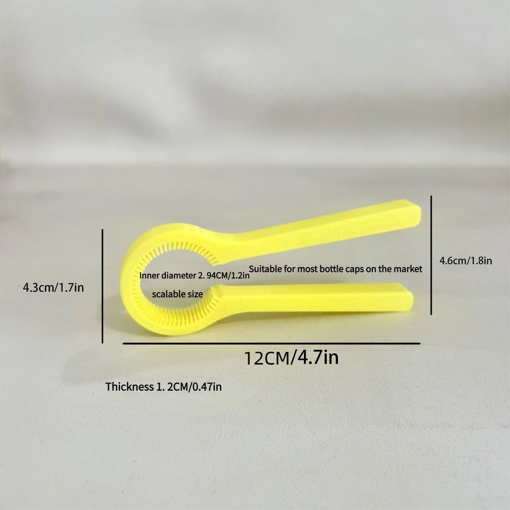 Universal Bottle Opener Tool With Gear Grip For Easy Lid Opening 1