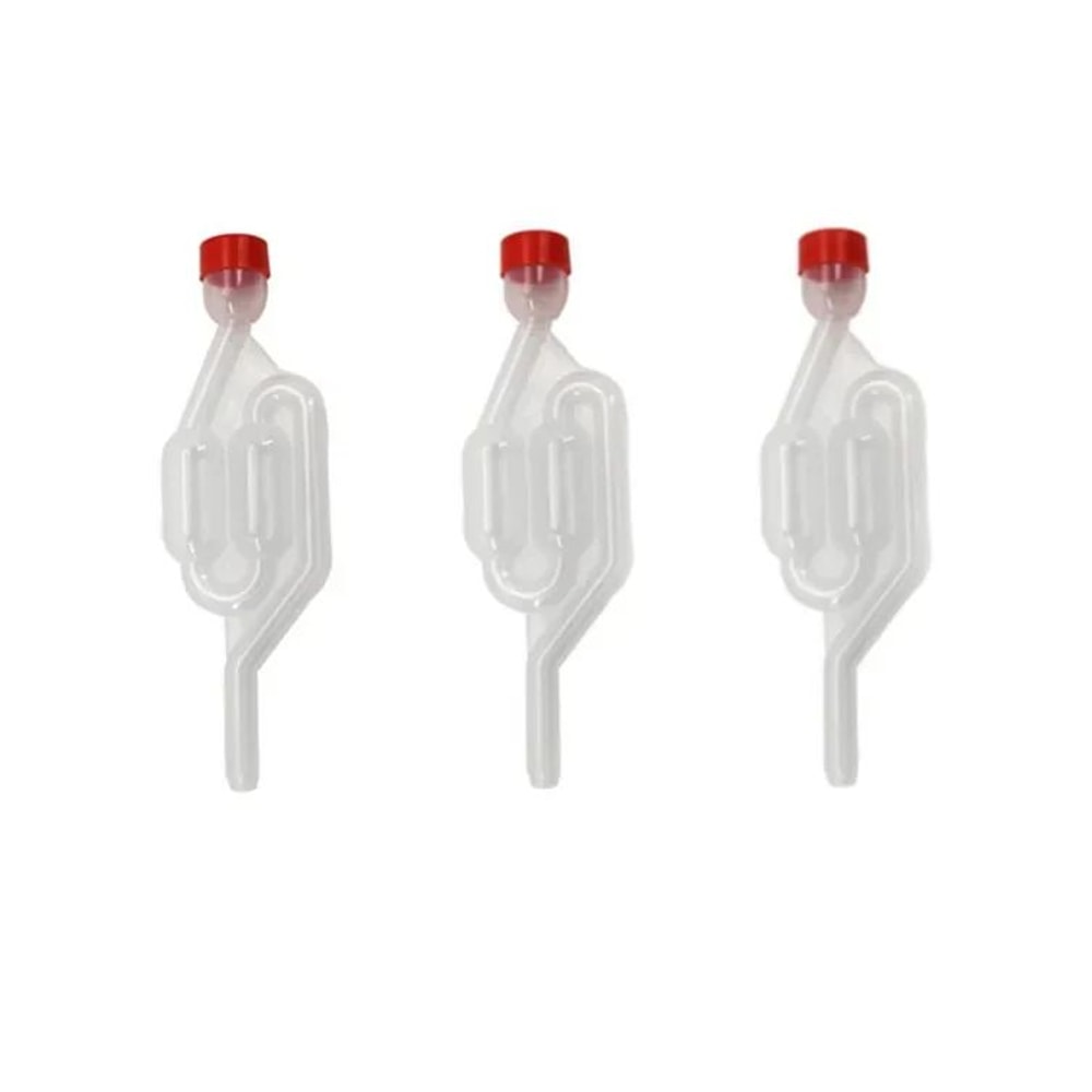 S Shape Airlock Fermentation Valve For Home Brewing And Wine Making 7