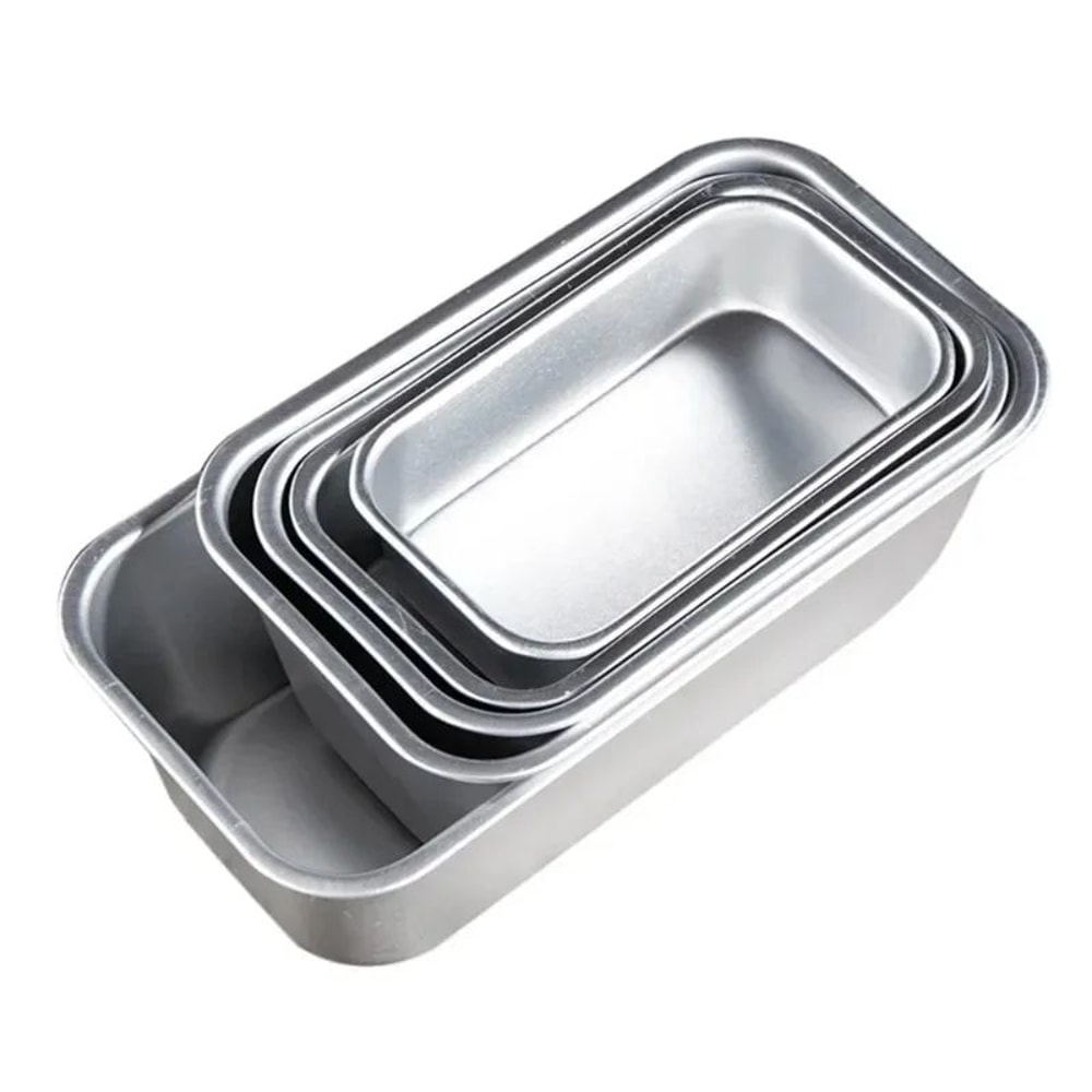 Non Stick Aluminum Loaf Pan For Bread Cake And Baking 5