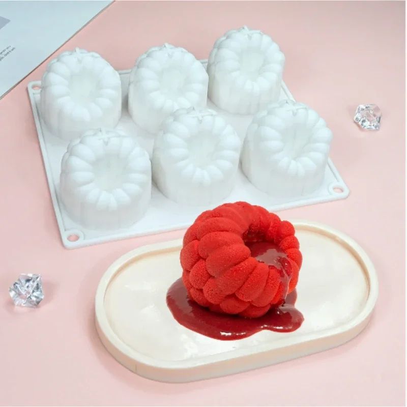 Silicone Flower Dessert Mold For Mousse Chocolate And Cake Creations 1