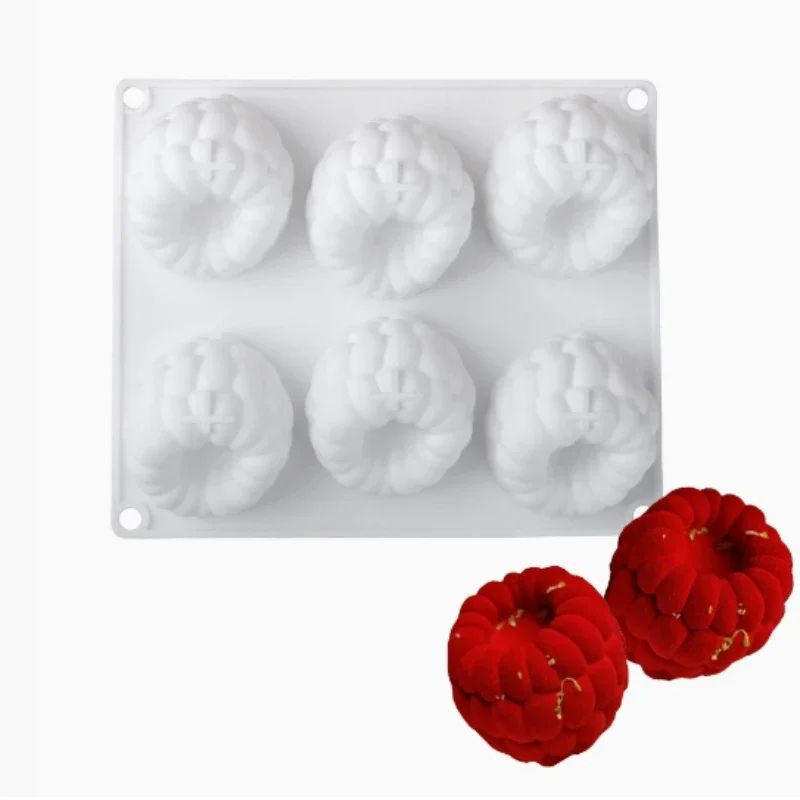 Silicone Flower Dessert Mold For Mousse Chocolate And Cake Creations 2