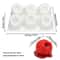 Silicone Flower Dessert Mold For Mousse Chocolate And Cake Creations 6