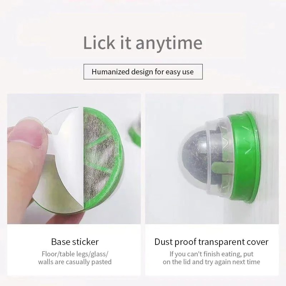 Wall Mounted Catnip Ball Toy And Scratching Post For Cats 5