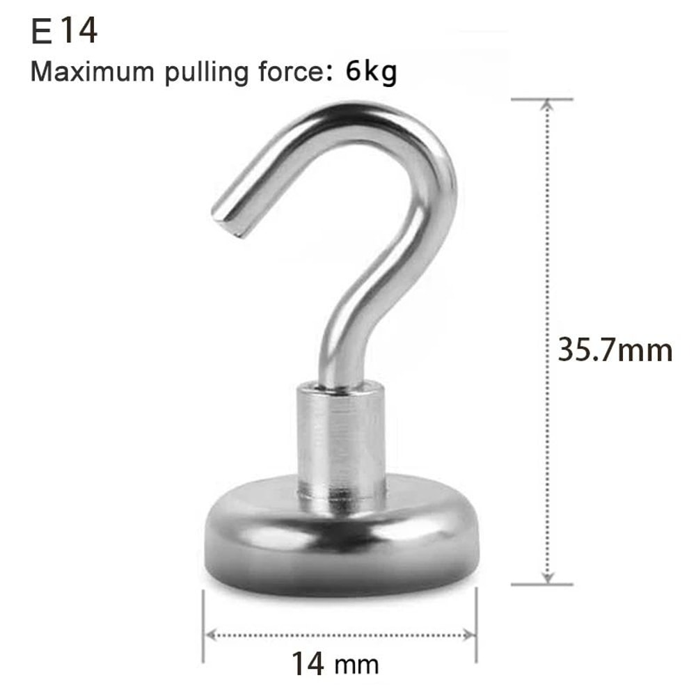 Heavy Duty Magnetic Hooks For Fridge And Home Organization 8