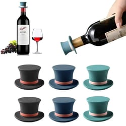 silicone wine bottle stopper for freshness and leak proof sealing