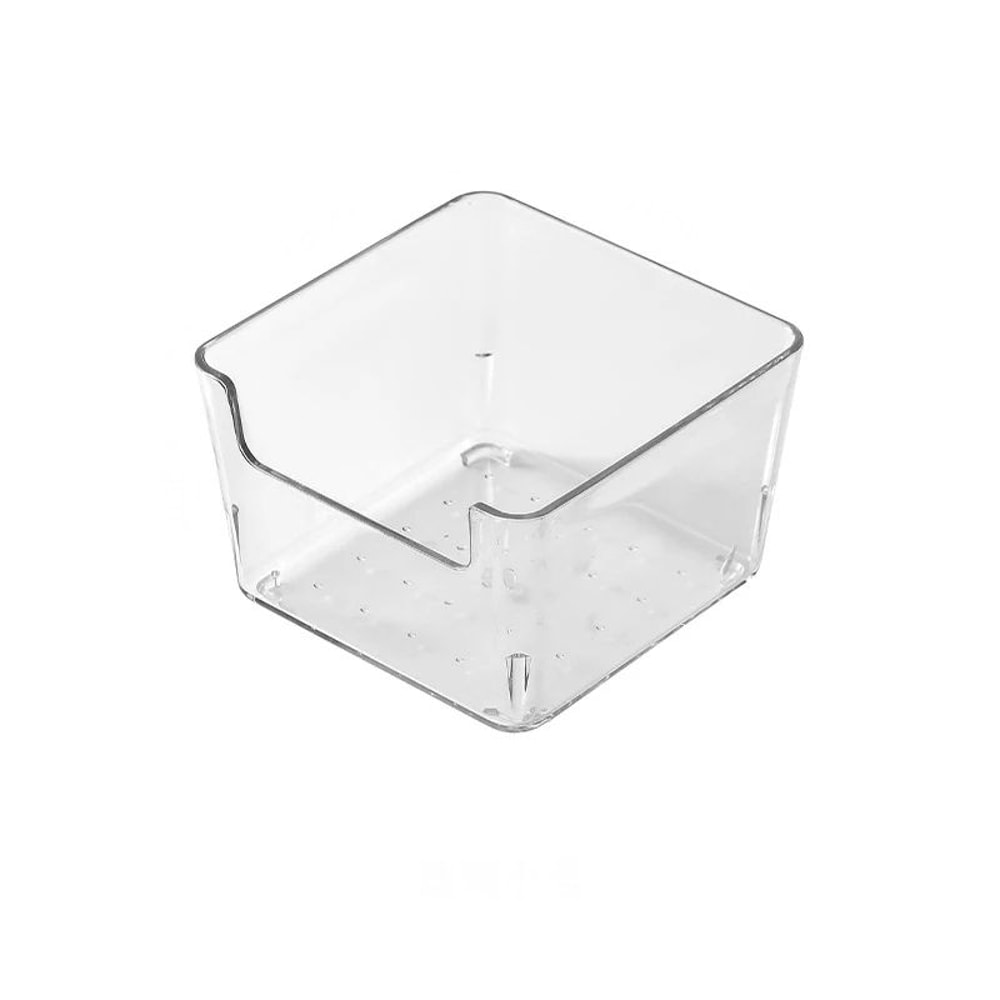Clear Acrylic Skincare Organizer Box For Cosmetics And Mask Storage 6