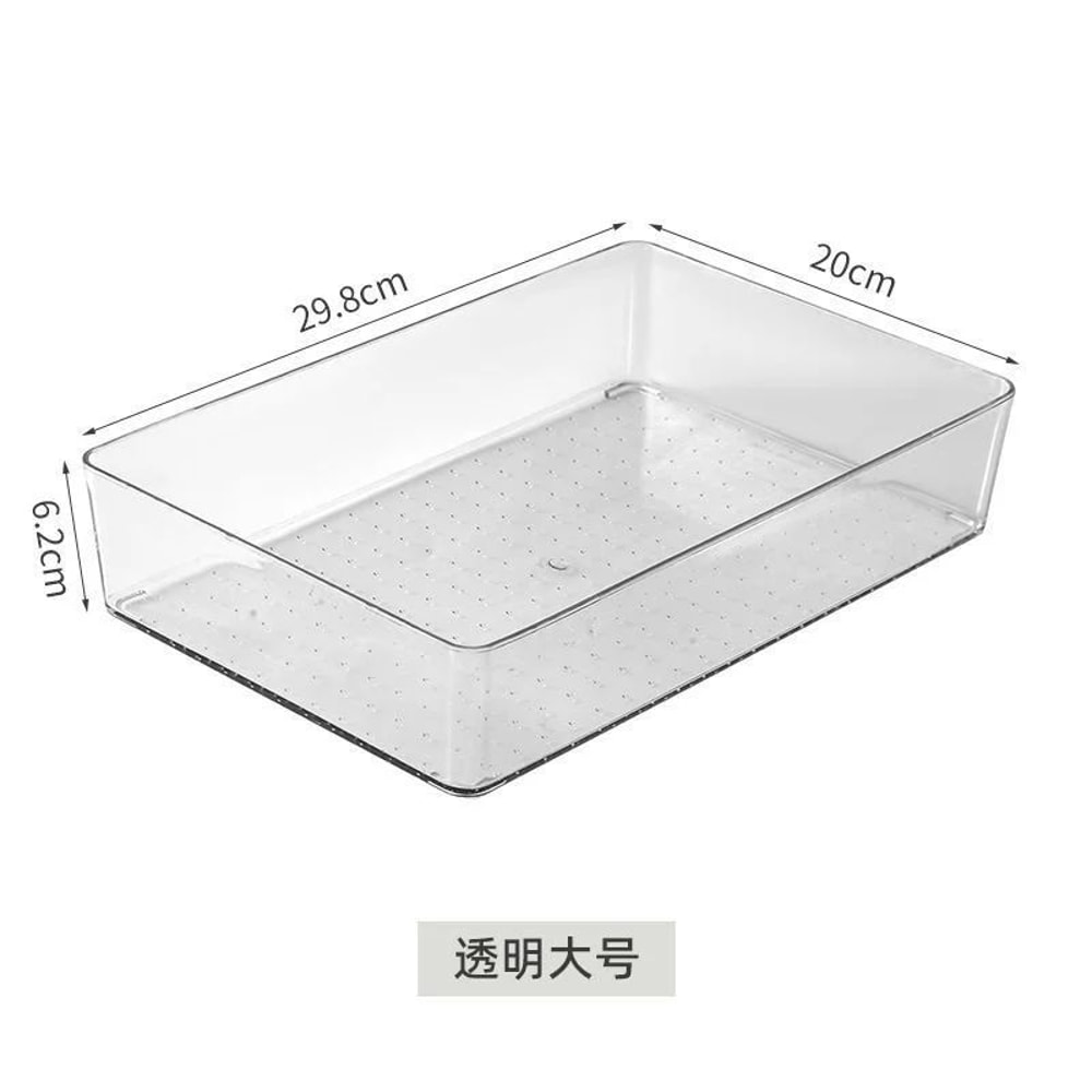 Clear Acrylic Skincare Organizer Box For Cosmetics And Mask Storage 9