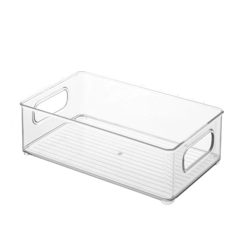 Clear Acrylic Skincare Organizer Box For Cosmetics And Mask Storage 10