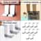 Z Shaped Over Door Hook Stainless Steel Organizer For Home Storage 5