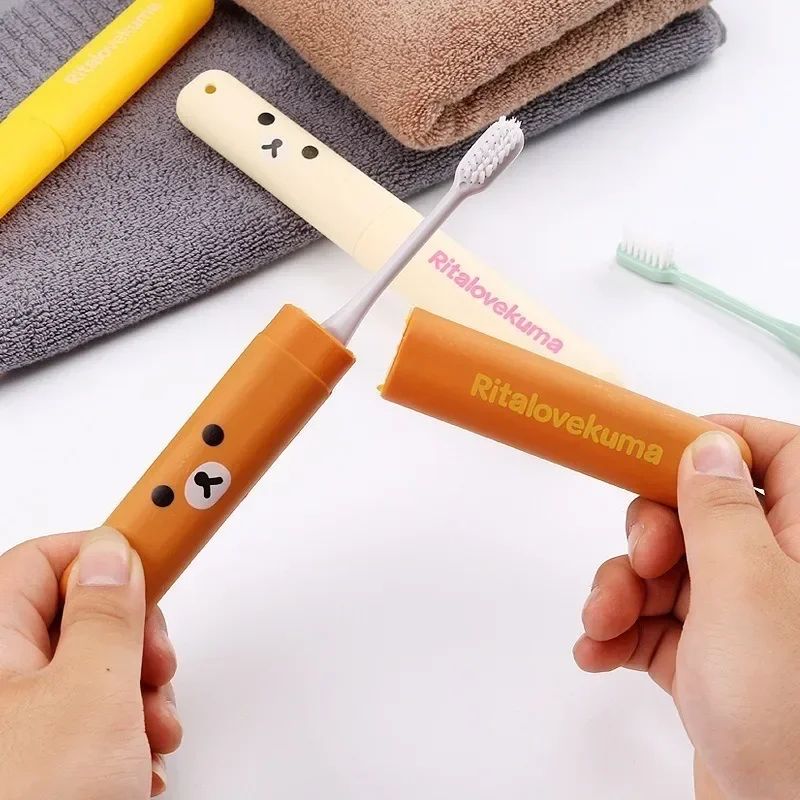 Portable Toothbrush Case Set For Travel And Hygiene Protection 3