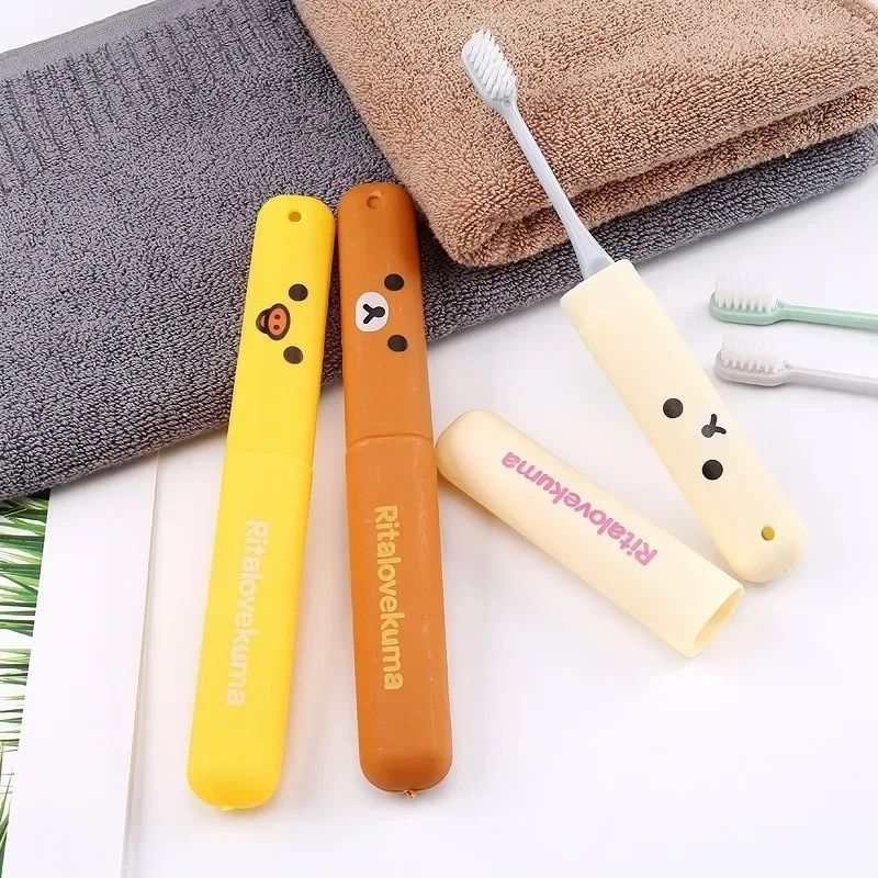 Portable Toothbrush Case Set For Travel And Hygiene Protection 4