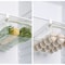 Fridge Drawer Organizer Sliding Food Storage Box Fresh Produce Keeper 8