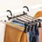 Telescopic Pants Hanger Space Saving Multi Layer Closet Organizer Rack 3
