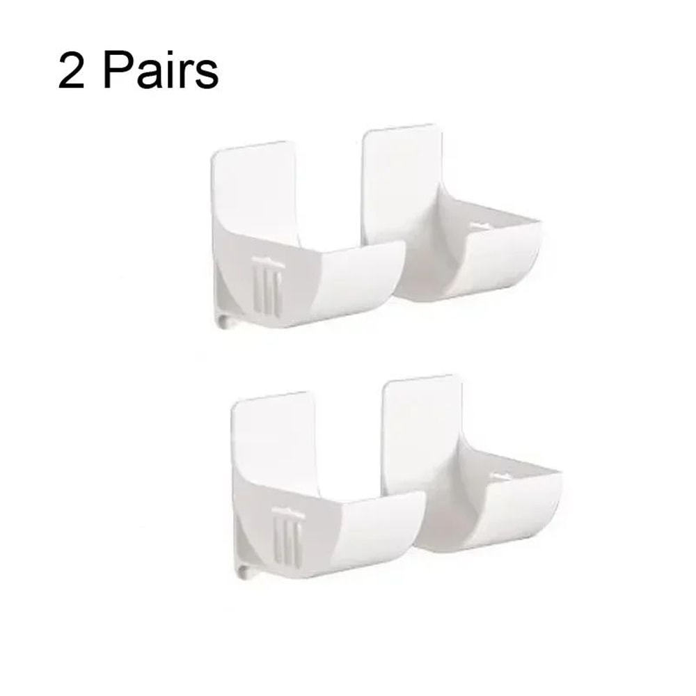 No Drill Cabinet Storage Rack Kitchen Organizer Fridge Side Shelf Holder 6