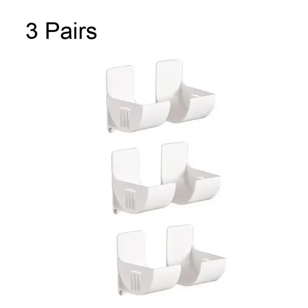 No Drill Cabinet Storage Rack Kitchen Organizer Fridge Side Shelf Holder 8