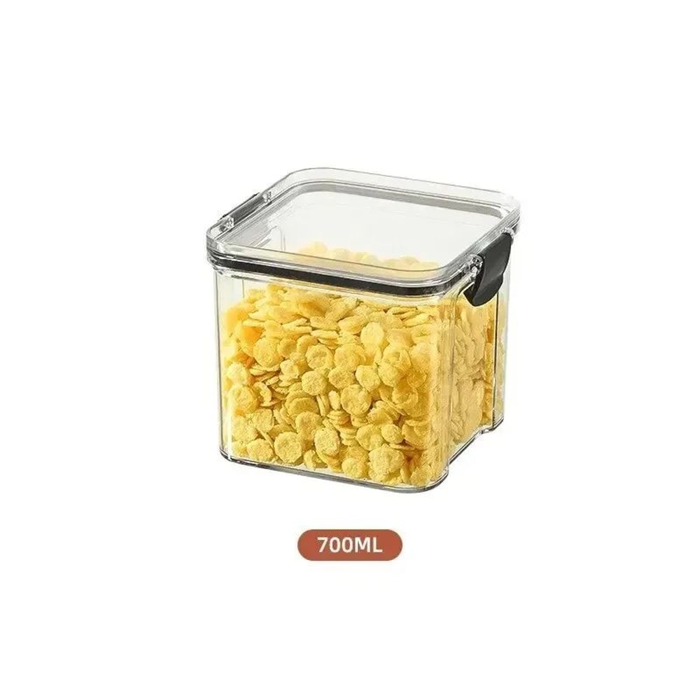 Airtight Food Storage Container Kitchen Grain Organizer Box Snack Storage Jar 8